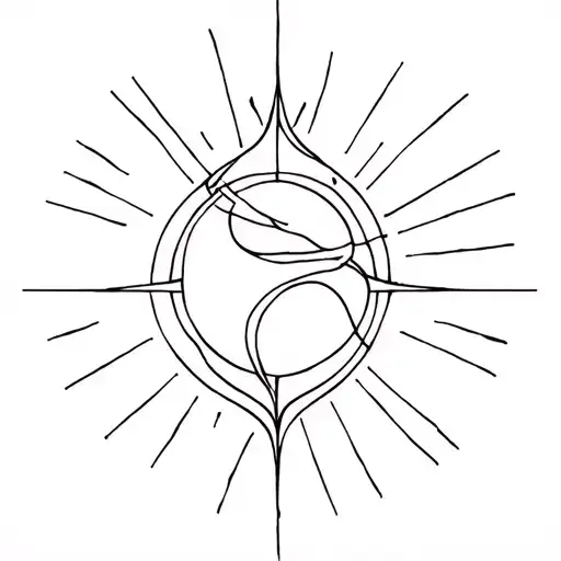 Draw a tattoo similar to those attached, then with fine lines. The meaning should be like ascension tattoo design idea