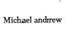 "Michael  andrew" tattoo design idea