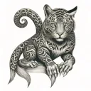    Hon owns me tattoo design idea