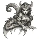    Hon owns me tattoo design idea