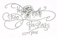 this too shall pass tattoo design idea