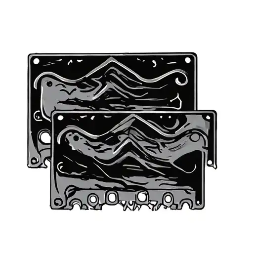 5150 razor blades tattoo design idea