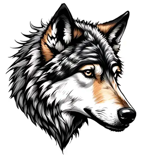 wolf in sheep's clothing tattoo design idea