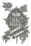 Take The Risk Ecclesiastes 11:4 tattoo design idea