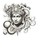 Raj tattoo design idea