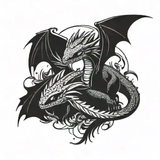 how to train your dragon quote tattoo design idea