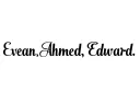 "Evean,Ahmed,Edward
" tattoo design idea