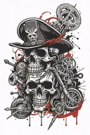 motorhead logo tattoo design idea