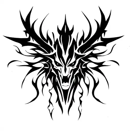 belial tattoo design idea