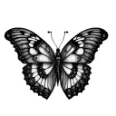 Butterfly effect tattoo design idea