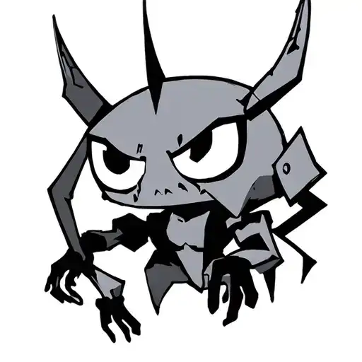 invader zim tattoo design idea