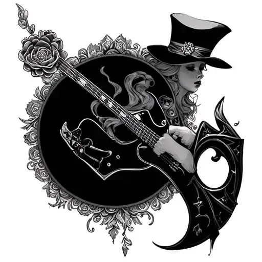 Alice in wonderland + Tool band tattoo design idea