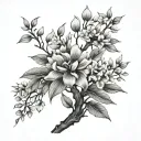 Willow tattoo design idea