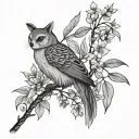 Willow tattoo design idea