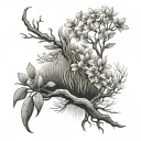 Willow tattoo design idea