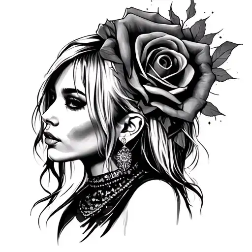 Avril lavigne tattoo design idea