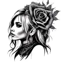 Avril lavigne tattoo design idea