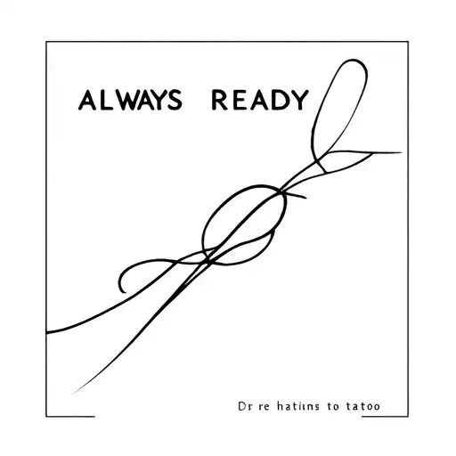 Always ready tattoo design idea