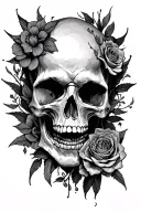 dying and revival tattoo design idea