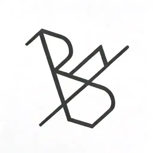 stacked letters H,E,D,N,F tattoo design idea