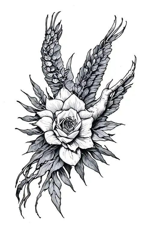 Survivor Of Abuse tattoo design idea
