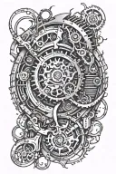 initials tattoo design idea