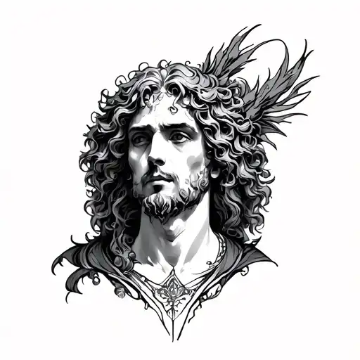 Dante divine comedy tattoo design idea