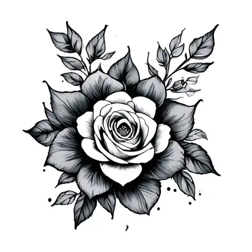 3 Inch tattoo design idea