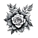 3 Inch tattoo design idea