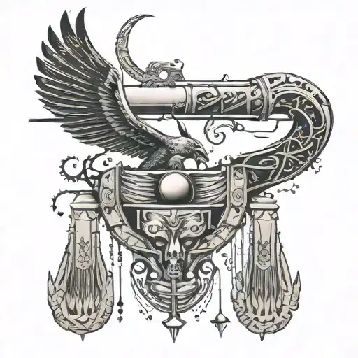 i want something witchy egyptian theme spine tattoo with like greek writing down the spine tattoo design idea