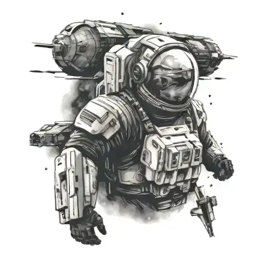 interstellar movie reference tattoo design idea