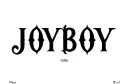 "JOYBOY" tattoo design idea