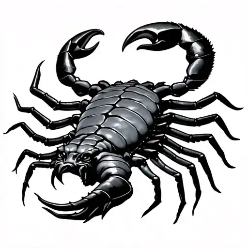 Theodore J Doorenbos 1991 Scorpio tattoo design idea