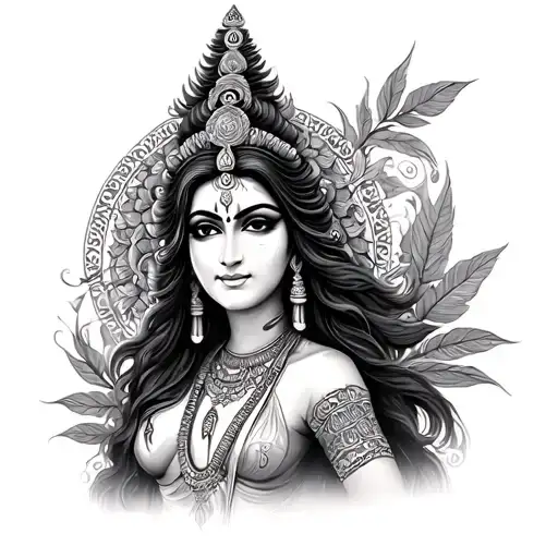 Kali Goddess tattoo design idea