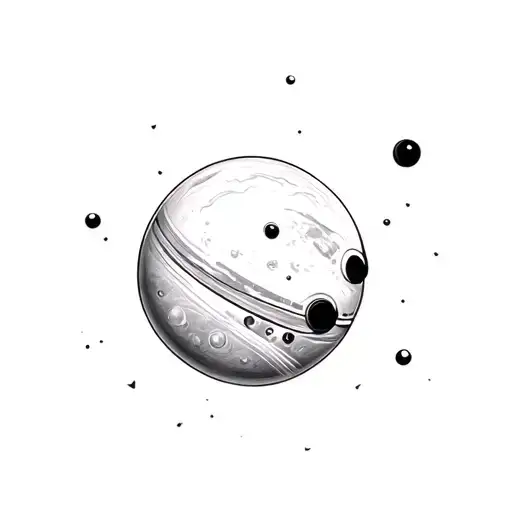 Filler Space tattoo design idea
