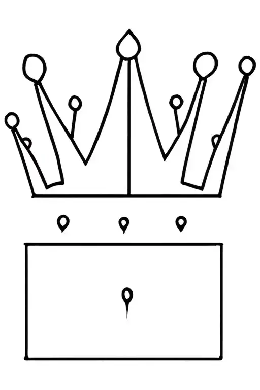 heavy is the crown tattoo design idea