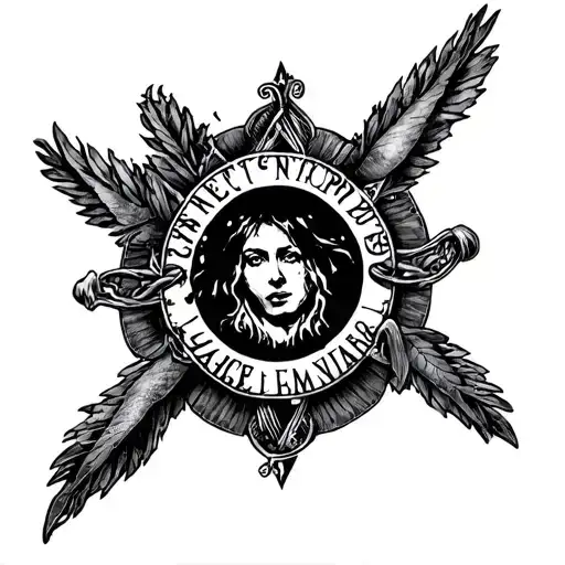 nirvana, alice in chains, pearl jam tattoo design idea