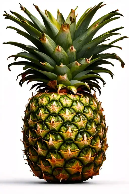 hidden swinger pineapple tattoo design idea