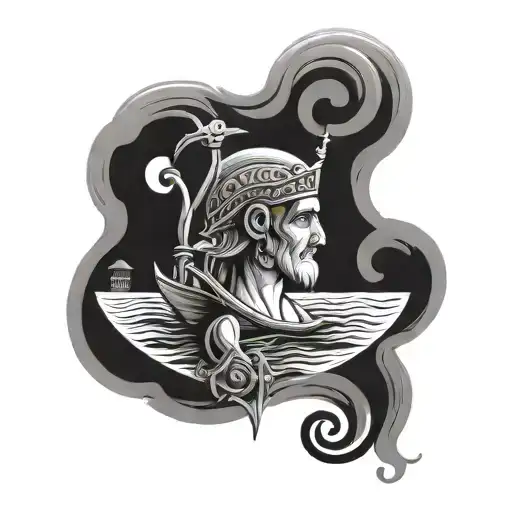 the odyssey tattoo design idea