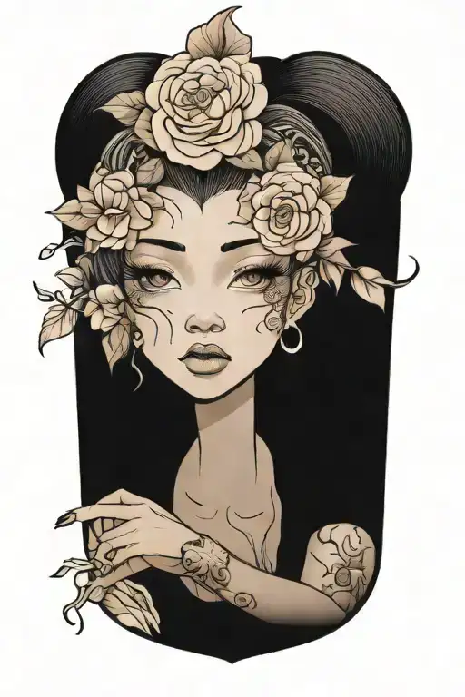 alexis kanji tattoo design idea