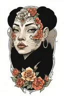 alexis kanji tattoo design idea