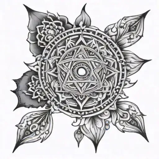 Chakra tattoo design idea