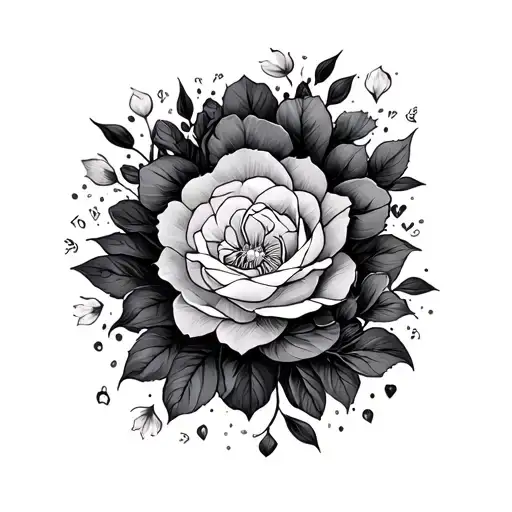 Birthday Month tattoo design idea