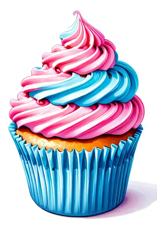cupcakes frosting sleeve pipping tattoo design idea
