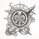 suicide survivor symbol tattoo design idea