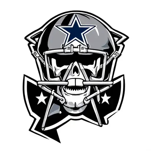 Dallas Cowboys Star tattoo design idea