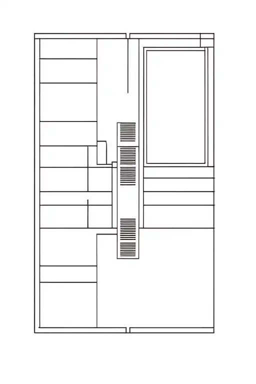 brutalist style with vintage Hifi components integrated tattoo design idea