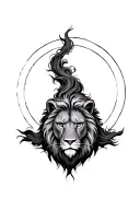 aslan tattoo design idea