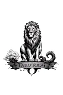 aslan tattoo design idea