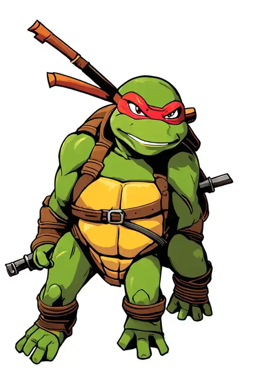 Tmnt minimal tattoo tattoo design idea